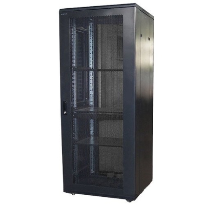 19 Inch Data Center Used Indoor Wall Mount Server Rack With One Fan And Shelf