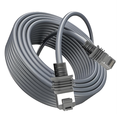 3rd Generation Straight Headed Rectangular Satellite Network Cable Gen3 Ethernet V3 Starlink Cable 10 Gigabit Shielded