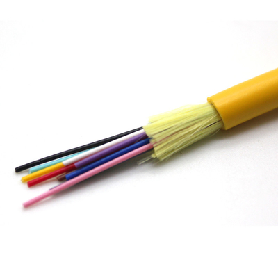 1-24 Core Indoor Tight Buffer GJFJV SM OM1 OM2 Om3 Fibra ottica