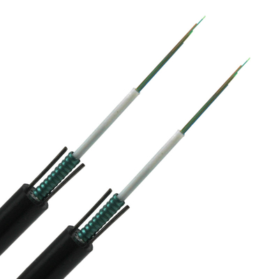 Condotta sotterranea corazzata 8 12 del cavo a fibre ottiche GYTS GYTA GYXTW 24 cavi a fibre ottiche del centro