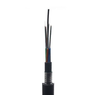 144-288 Core Double PE Jacket Fibre Optic Cable GYTA53 GYTY53 con armatura in acciaio