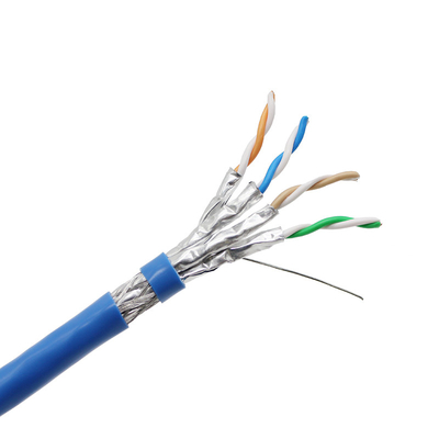 Al dettaglio Cavo Ethernet Cat8 ad alta velocità 22awg 40gbps 2000mhz Rj45 SSTP Cat8 Cable Factory