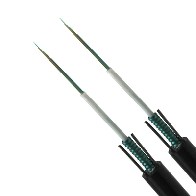 GYXTW 4-48 Cavo esterno a fibra ottica a base di fibre FTTH di rete filo d'acciaio linea di fibra ottica rinforzata per uso in telecomunicazione