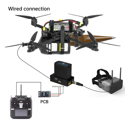 Cable in fibra ottica da 10 km/20 km/30 km per droni FPV Materiale della giacca esterna resistente agli urti