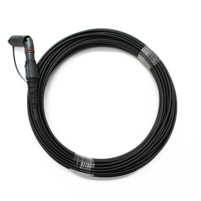 FTTA Outdoor Waterproof Fiber Patch Cord con connettore Optitap Mini SC APC/UPC e diametro della giacca del cavo nero di 7,0 mm