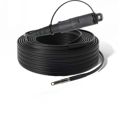 Tipo di connettore LC FTTH Corning Simplex Cordone di patch in fibra ottica impermeabile APC Cordone di patch blindato LSZH Cable Jacket Material