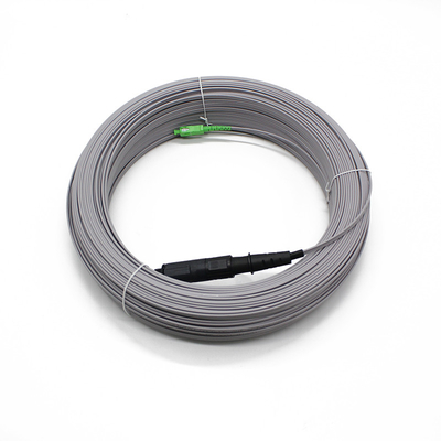 LSZH Outdoor Waterproof FTTH Single Mode Fiber Optic Drop Cable Patch Cord 1 2 Core Corning SC Cavi di comunicazione 3m