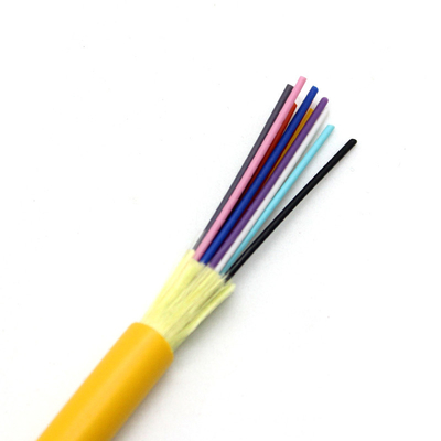 Cavo in fibra ottica per interni GJFJV Vietnam Supply 48 Core OM1 OM2 OM3 OM4 PVC LSZH FR Cavo breakout in fibra ottica per interni