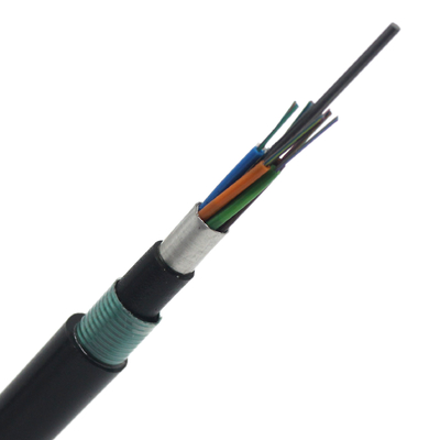 Cavo in fibra ottica blindato monomodale GYTA GYTA53 interrato impermeabile per esterni, 24 48 96 144 fibre, G652D