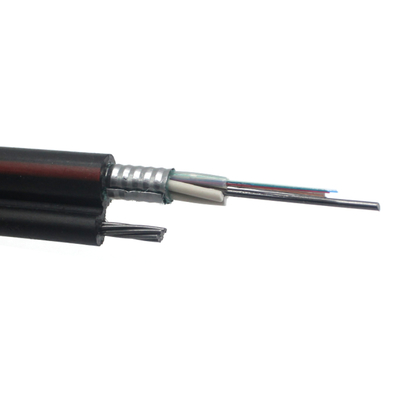 Cavo in fibra ottica monomodale a 12 24 fibre GYTC8S GYTC8A per networking a lunga distanza, lunghezza 1-5 km per tamburo di legno