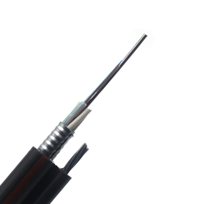 Cavo in fibra ottica a figura 8 autoportante aereo per esterni 48 fibre GYTC8S Armato Monomodale G.625D con guaina esterna in PE
