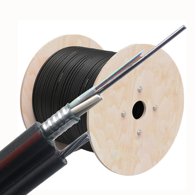 Cavo ottico aerea corazzato autoportante Mini Figura 8 GYTC8Y/GYTC8S/GYXTC8A/GYXTC8Y Monomodale 9/125 Tipo di fibra