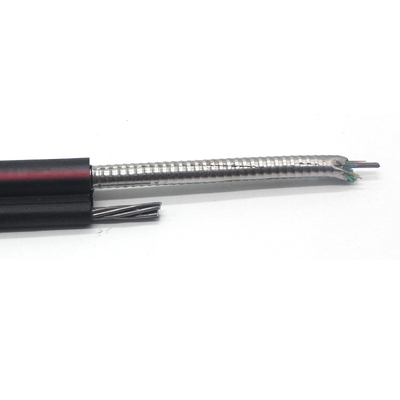 Cavo in fibra ottica a figura 8 GYTC8S 48/72/96 Core Guaina esterna in PE nero per comunicazioni