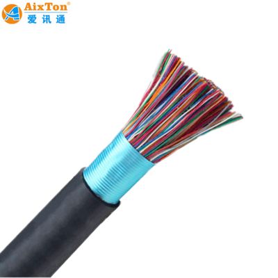 Cat3 Hyv Hya 24AWG 10 25 50 100 200 Pairs Underground Bare Copper Telephone Communication Cable