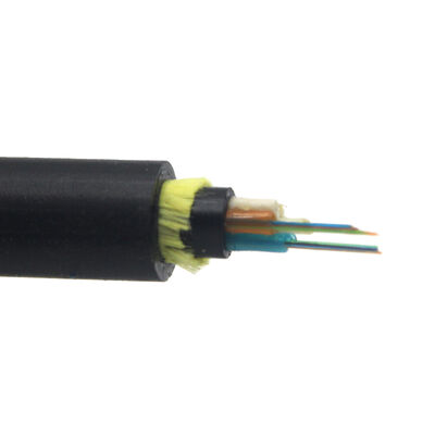 ASU ADSS Non-Metallic Armored Fiber Cable 24-96 Core Outdoor Duct Cable PE/HDPE Sheath Rodent Proof for Aerial Duct Installation