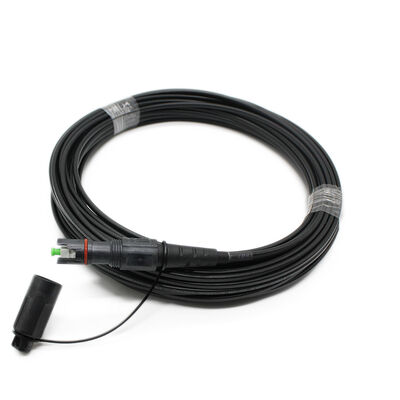 IP68 Acqua resistente all'aria aperta SC/APC Single-mode Fiber Patch Cord 1 Core FTTH Compatibile con Corning per il connettore