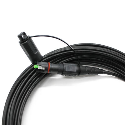 Prezzo di fabbrica H-OPT-SC Esterno IP67 impermeabile FTTH Prefabbricato Fibra Ottica Patch Cord Compatibile Corning