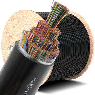 Cavo per telefono esterno HYA CAT3 di rame puro solido 10-200 coppie Cavo di comunicazione sotterraneo