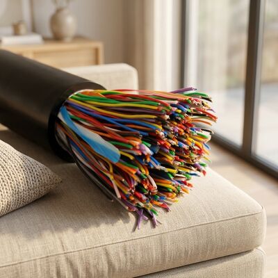 Cat3 UTP 16 Cable telefonico a coppia 24AWG di rame puro Comunicazione all'aperto all'interno