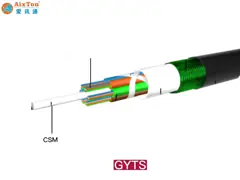 GYTS GYTA Cavo in fibra ottica per esterni Condotto aereo blindato Steal
